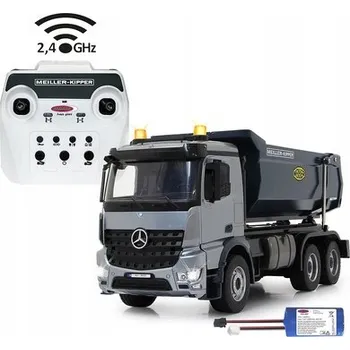 RC model auta Kovový sklápěč Mercedes kiper Jamara pilot model RC 406301