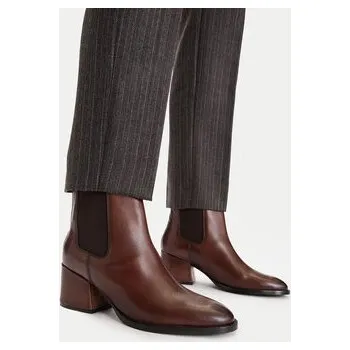 Dámské kozačky Polokozačky Beverly Hills Polo Club CEO-WI44-TWIGGY-01 Hnědá 37