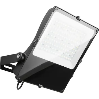 Venkovní osvětlení FANEUROPE Venkovní reflektor GIOVE černá, hliník, 200 W, 32666 lm, 6000 K, IP66, 44,5 x 39,4 x 5,6 cm - FANEUROPE FAN LED-GIOVE-200-60