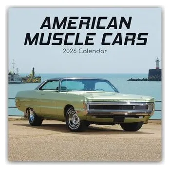 American Muscle Cars - Amerikanische Muscle-Cars 2026 - 16-Monatskalender - Gifted Stationery Co. Ltd