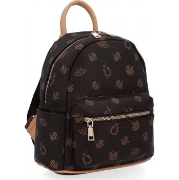 Kabelka Dámská kabelka batůžek Herisson čokoládová 1552H520