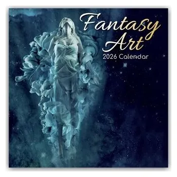 Literární biografie Fantasy Art - Fantasy Kunst 2026 - 16-Monatskalender - The Gifted Stationery Co. Ltd