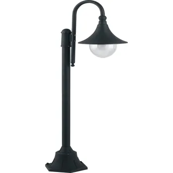 Venkovní osvětlení FANEUROPE Sloupkové svítidlo PALETTO PAVIA černá, 1xE27, IP44, 130 x 51 cm - FANEUROPE FAN LANT-PAVIA-P1