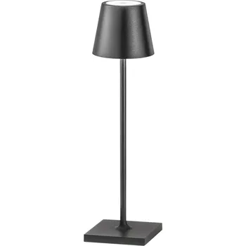 Venkovní osvětlení FANEUROPE Nabíjecí venkovní svítidlo DRINK‑S černá, LED 1,5 W, 165 lm, integrovaná baterie 1900 mAh - FANEUROPE FAN LED-DRINK-S-NER