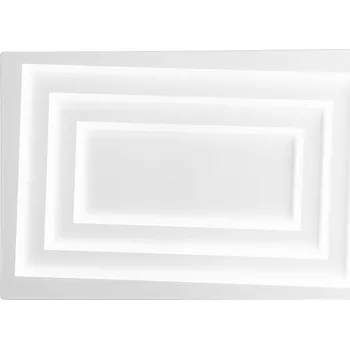 Nástěnné svítidlo FANEUROPE Stropní LED svítidlo HYPNOTIC bílá, 55 W, 7040 lm, CCT, 60 x 6 x 40 cm - FANEUROPE FAN LED-HYPNOTIC-PL60X40