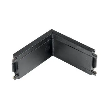 Bodové svítidlo FANEUROPE Příslušenství - úhlová spojka Bernini pro lištu Bernini, černá, vertikální, 5,5 x 5,5 x 2,5 cm - FANEUROPE FAN BERNINI-LVI