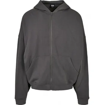 Pánská mikina Organic 90's Zip Hoody - darkshadow XS