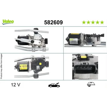 Motorek stěrače a odstřikovače Motor stěračů VALEO 582609
