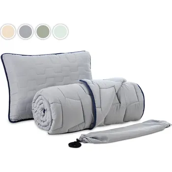 Dormeo Adaptivego Sada Polštář A Přikrývka + Brašna 140x200 cm mentolově zelená