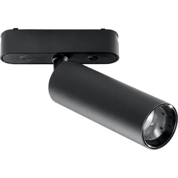 Bodové svítidlo FANEUROPE Systém 48 V - LED svítidlo na liště Bernini, 48 V, černé, hliník/plast, 15 W, 1800 lm, CCT, 17,02 x 4,45 x 11,45 cm - FANEUROPE FAN BERNINI-FANS-15