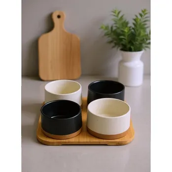 Sinsay - Servírovací tác se čtyřmi miskami - vícebarevná - 353HG-MLC - 353HG-MLC-ONE