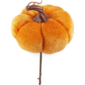 Zápich sametová dýně, střední, 1 oranžová