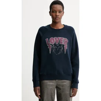 Pánská mikina Mikina ZADIG&VOLTAIRE JWSS01677 námořnická modř 59X, vel. S