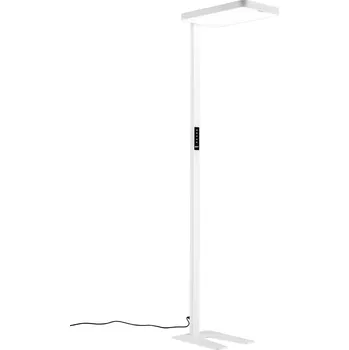 Stojací lampa FANEUROPE Stojací LED lampa Stewart (bílá) se senzorem a radiovým ovládáním 100 W, IP20 - FANEUROPE FAN LED-STEWART-PT