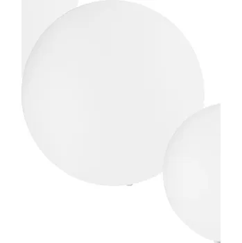 Venkovní osvětlení FANEUROPE Venkovní svítidlo Geco, bílá, 1 x E27, IP65, výška 50 cm, kabel 250 cm - FANEUROPE FAN I-GECO-SFERA-E-L50