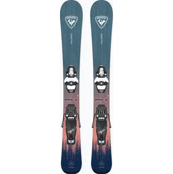 Sjezdové lyžování Dětské sjezdové lyže Rossignol Rallybird Kid Pre-Drilled + vázání Team 4 GW