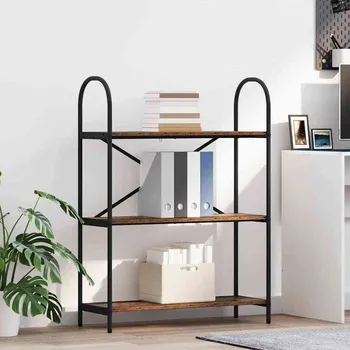 Knihovna vidaXL Knihovna Staré dřevo 80 x 30 x 109 cm Kompozitní dřevo [879903]