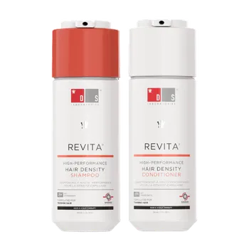 Přípravek proti padání vlasů DS Laboratories Revita sada šamponu a kondicionéru proti vypadávání vlasů 2x 205 ml