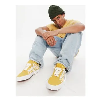 Pánská obuv Tenisky Vans Old Skool Checkerboard VN000DB3ZX71 Žlutá 47