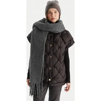 Šála Šál Calvin Klein Emblem Brushed LV04D8069G Šedá OS