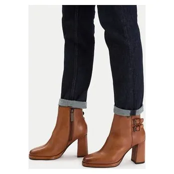 Dámské kozačky Polokozačky Beverly Hills Polo Club CEO-WI44-LAUREN-01 Hnědá 38