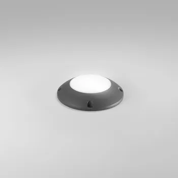 Venkovní osvětlení FANEUROPE Venkovní svítidlo pochozí LED GROUND antracit, hliník, 12 W, 1480 lm, CCT, IP65, 21 x 5,4 cm - FANEUROPE FAN LED-GROUND-UP