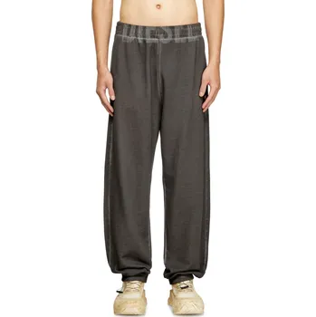 TEPLÁKY DIESEL P-MARKY-CUFF-T1 TROUSERS BLACK