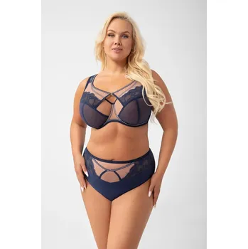 Podprsenka Měkká tmavě modrá podprsenka bez kostic Gorsenia, tmavě modrá 110C i384_89062107