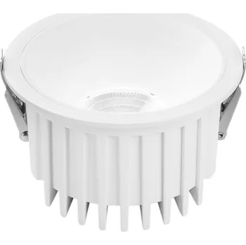 Bodové svítidlo FANEUROPE Zápustné svítidlo Quantum R18DA, bílé, 18 W, 3000–4000 K, pr. 135 x 85 mm - FANEUROPE FAN INC-QUANTUM-R18DA-BCO