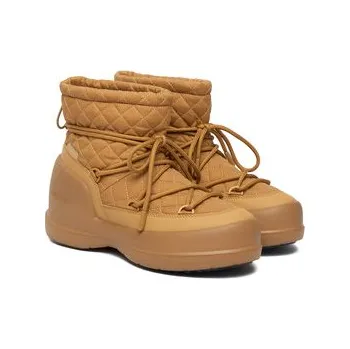 Dětská móda Sněhule Moon Boot Mb Mezzaluna Quilted Mid Wp 80D2500020 Hnědá 35