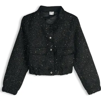 Dívčí bunda GATE Krátká buklá bunda 12Y 825-0267/89