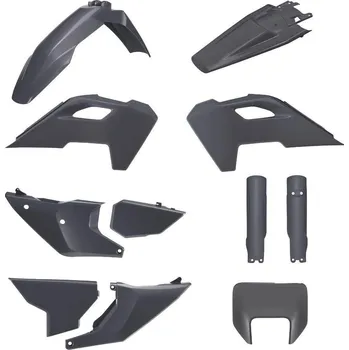 Osvětlení pro motocykl POLISPORT kompletní sada plastů (FULL KIT) HUSQVARNA TE/FE TPI 24-25 v sadě kryt předního světlometu (8681500003) a kryty tlumičů (8476600003) barva šedá (N-GRAY) (POLISPORT kompletní sada plastů (FULL KIT) HUSQVARNA TE/FE TPI 24-25 v sadě kryt předního)