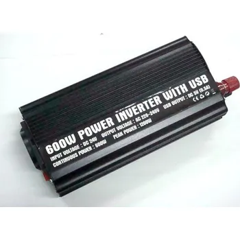 Měnič napětí Měnič napětí 24V/220V 600W 8600U/24V