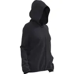 DOMYOS Dámská fitness mikina na zip 100 S ČERNÁ