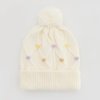 Čepice Reserved - Čepice s uzlíky - krémová - 704GT-01X - 704GT-01X-5Y9