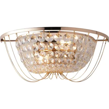 Nástěnné svítidlo FANEUROPE Nástěnné svítidlo VIENNA zlatá, 2xE14, 35 x 20 x 13,5 cm - FANEUROPE FAN I-VIENNA-AP ORO