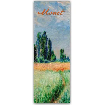 Literární biografie Monet - Claude Monet - Slimline-Kalender 2026 - Gifted Stationery Co. Ltd