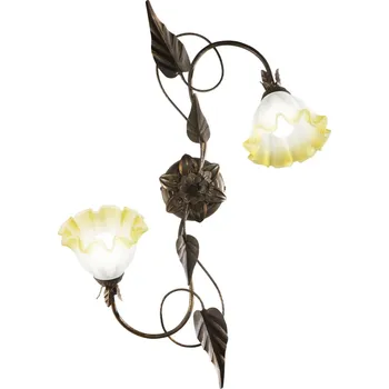 FANEUROPE Stropní svítidlo TRISTANO hnědá, 2xE14, 40 x 20 x 65 cm - FANEUROPE FAN I-TRISTANO-PL2