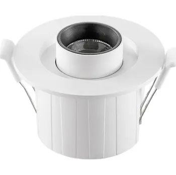 Bodové svítidlo FANEUROPE Vestavné LED svítidlo Sider (bílé) 6 W, 710 lm, CCT 3000/4200/6500 K, 90 x 70 mm - FANEUROPE FAN INC-SIDER-1-BCO