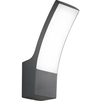 Venkovní osvětlení FANEUROPE Nástěnné svítidlo LED SAIL hliník difuzor antracit IP65 CCT 3000-4000 K 80x160x245 mm - FANEUROPE FAN LED-SAIL-AP-ANT