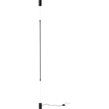 Stojací lampa FANEUROPE Stojací lampa LED GRAVITY černá, 15 W, 1728 lm, CCT, 6 x 6 x 400 cm - FANEUROPE FAN LED-GRAVITY-PT-NER