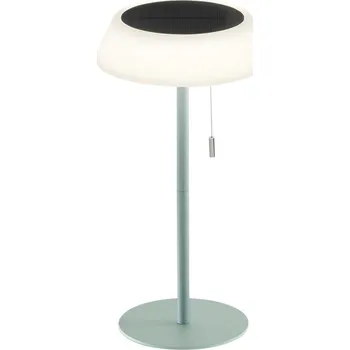 Venkovní osvětlení FANEUROPE Solární stolní lampa Jin (zelená) dobíjecí LED 1,2 W, stmívatelná CCT, IP54, pr. 17 x H 32 cm - FANEUROPE FAN LED-JIN-L-VDE