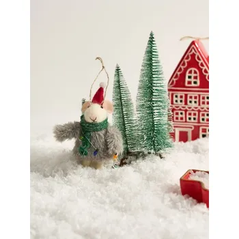 Vánoční dekorace Sinsay - Vánoční dekorace ve tvaru myši - vícebarevná - 528GF-MLC - 528GF-MLC-ONE