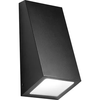 Venkovní osvětlení FANEUROPE Nástěnné svítidlo Popup (černé, E27) kov, IP44, 118 x 104 x 247 mm - FANEUROPE FAN I-POPUP-L-NER