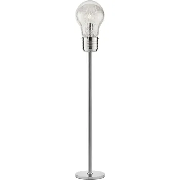 Stojací lampa FANEUROPE Stojací lampa Piantana Žárovka, chromová, 1 x E27, 30 x 165 cm - FANEUROPE FAN I-LAMPD/PIANT