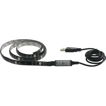 LED páska FANEUROPE LED pásek 5050 SURROUND KAPTON / silikon 15 LED/m 1,5 W/m RGB IP65 USB 1x100x0,3 cm - FANEUROPE FAN STRIP-SURROUND