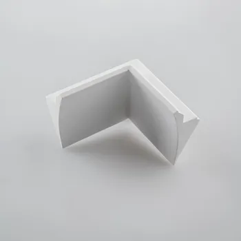 LED páska FANEUROPE Úhlová spojka Vela - bílý hliníkový profil s opálovým difuzorem, 10,2 x 8 cm - FANEUROPE FAN I-PROFY-VELA-L