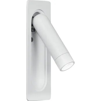 Nástěnné svítidlo FANEUROPE Nástěnné zapuštěné svítidlo LED Defoe, nastavitelné, bílá, 3 W, 300 lm, 3000 K, 14 x 6,7 x 16,9 cm - FANEUROPE FAN INC-DEFOE-BCO