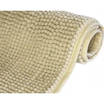Koupelnová předložka Koupelnová předložka Madura Protiskluzová Měkká Béžová Ecru 40x60 cm
