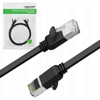 Síťový kabel Patchcord Ugreen U/UTP 6 RJ45 / RJ45 5 m černý